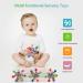 MyDova Silicone Baby Bite Toys | BPA-Free Gripping Ball Rattles for 0-9 Months | Perfect Baby Gift in Pink - Buy Online on GoSupps.com