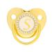 Buy SUNGOOYUE Golden Baby Pacifier 26 Letters Curved Silicone Bling Pacifier with Clips for 6-18 Months International Shipping Available - Buy Online on GoSupps.com