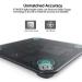 FITINDEX Smart Digital Body Weight Scale with BMI Calculation App - Black Glass - Buy Online on GoSupps.com