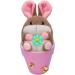 Easter Simulation Rabbit Decor Flowerpot Ornament For Home Garden Lovely Easter Gift Easter Rabbit Pink - Buy Online on GoSupps.com