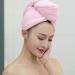 Super Absorbent Purple Hair Turban Towel | Microfiber Hair Drying Cap for Fast Drying & Soft Comfort - Buy Online on GoSupps.com