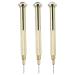 FRCOLOR 6 Pcs Nail Drilling Drill Acrylic Nail Drill Nail Piercing Drills Manicure Drill Nail Sander Drill Professional Nail Drill Diy Nail Drill Nail Art Tools Metal Ornament Pointy 6.5x0.8cmx2pcs Goldenx2pcs