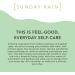 Title- Sunday Rain Aloe Vera & Sweet Mint Foot Soak Exfoliating Dry Skin Removal Vegan & Cruelty Free 400g - Buy Online on GoSupps.com