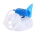 Mobile Toilet Potty Pee Urine Bottle Leakproof Urinal Unisex Portable 3 in 1 Urine Bottle for Car Travel Camping(Whitw)