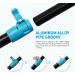 FunWater SUP Paddles - Adjustable Stand Up Paddle 3 Piece Floating Alloy Portable Paddle Board Paddles - Lightweight & Floating oars - Durable and Packable - Efficient Padding BLACK/BLUE - Buy Online on GoSupps.com
