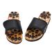 Verdant touch health care massage shoes reflex zone massage naturopathy foot massage slippers acupuncture health care shoes (black size 39)