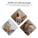 Satin Lined Shower Cap Set for Women - 4pc Flower Pattern Turbans | Washable & Stylish Hair Bonnets - Healeved - Buy Online on GoSupps.com