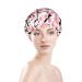 Women's Reusable Stretch Hem Flower Tree Pink Cherry Blossom Shower Cap - Buy Online on GoSupps.com