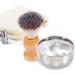 Frcolor Set: Stainless Steel Shaving Foam Brush Razor Brush & Holder Premium Shaving Essentials for Men - Buy Online on GoSupps.com
