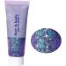 Brilliant Purple Face and Body Glitter Gel Long-Lasting Shimmer for Festivals & Parties | Multi-Color Cosmetic Makeup - Buy Online on GoSupps.com