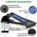 GW Neck Stretcher for Pain Relief - German Instructions & Training Plan for Neck Relaxation | Blue Neck Rescue Tool - Buy Online on GoSupps.com