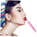 FRCOLOR 3pcs Dual Ended Retractable Makeup Brushes - Lipstick Applicator & Eyebrow Brush Set - Flexible & Portable - Perfect for Travel - Pink - Buy Online on GoSupps.com