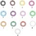 lmoikesz Full Circular Tooth Interlocking Stretch Comb Flexible Crystal Circle Combs Hairband Holder Head Band Banquet Hairstyling Pink - Buy Online on GoSupps.com