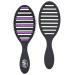 Wet Brush  Refresh and Extend Speed Dry Hair Black Detangling For All Hair Types   Removes Dirt Excess Oils and Impurities Charcoal Infused Bristles Refresh & Extend