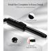 FARERY Mini Travel Curling Iron with 1/2 Inch Ceramic Barrel - Dual Voltage Hair Curler with Keratin & Argan Oil Infusion - Includes Storage Bag - Buy Online on GoSupps.com