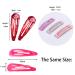 80pc 2 Snap Hair Clips No Slip Metal Barrettes for Girls, Toddlers, Kids, Women - Buy Online on GoSupps.com