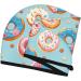 Hair Towel Wrap for Quick Drying | Colorful Donut Hair Turban & Button Towel | Ideal for All Hair Types - Buy Online on GoSupps.com