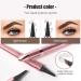 3D Waterproof Microblading Eyebrow Pencil - Dark Brown | Fine Stroke Contouring Pen with 4 Tips for Natural Makeup | International Shipping Available - Buy Online on GoSupps.com