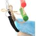 Hamster Swing Small Animal Suspension Bridge Squirrel Hanging Bed Hammock Stair Ladder Toy for Gerbil Rat Mouse Bird Parrots - Buy Online on GoSupps.com
