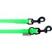 Biothane Dogeline Black Hook - Adjustable Dog Leash for Small & Large Dogs | 2m 2.40m 2.80m 3.50m 5m Options - Neon Green (2.80m x 16mm) - Buy Online on GoSupps.com