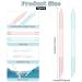 Professional Double-Sided Glass Nail File & Skin Remover Tool - 2 Pieces (Blue & Pink) for Perfect Manicure - Buy Online on GoSupps.com