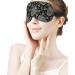 Skulls and Paisley Sleep Mask for Women - Adjustable Eye Shades with Elastic Strap | International Shipping Available - Buy Online on GoSupps.com