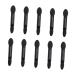 Healeved 10pcs Eye Shadow Sponge Applicator Eye Shadow Applicator Eyeshadow Strips Maquillaje Kit Fard Black