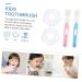 Beavorty Silicone Toothbrush for Babies - Gentle Tooth Cleaning Brush & Bite Toy for Milk Teeth | Baby Teeth Care Tool in Pink - Buy Online on GoSupps.com