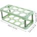 Healeved Box Egg Carton Eggs Fridge Egg Container Egg Rack Egg Tray Holder Kitchen Egg Plate re-usable Green 22.3X10.1X8.9CM - Buy Online on GoSupps.com