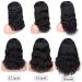 WIGNEE 100% Virgin Human Hair Natural Wave Wig with Bangs - 16 Inch Brazilian Hair Natural Black Color - Buy Online on GoSupps.com