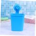 Alipis 2 Pack Toothbrush Organizer Wall-Mounted Suction Holder for Bathroom Storage - Self-Adhesive Toothbrush & Razor Bracket - Ideal for Kids & Adults - Blue 17x11cm - Buy Online on GoSupps.com