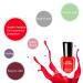 Abitzon NEW Nail Polish Set - 10 Non-Toxic Eco-Friendly Quick Dry Pull-Off Formula | Water-Based Style - Buy Online on GoSupps.com