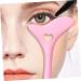 Angoily 10 Pcs Eyeliner Mascara Shield Guard Lipstick Drawing Aid Lipstick Wearing Aid Eye Makeup Tool mediumx5pcs Assorted Colorx5pcs - Buy Online on GoSupps.com