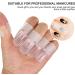 Housoutil 90 Pcs Nail Case Nail Removal Tools Nail Polish Varnish Tip Skincare Tool Nail Tools for Nail Art Skin Care Tools Cuticle Protectors for Fingers White Accessories Manicure Plastic 4x2cmx3pcs Whitex3pcs - Buy Online on GoSupps.com