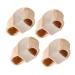COHEALI Bunion Corrector Bunion Toe Separators: 4Pcs Orthopedic Bunion Splint Woven Big Toe Bunion Straighteners Splint Hallux Valgus Pad for Valgus Bunion Foot Care Supplies L 6X3.2CM