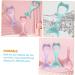 Mikinona Mutitool Stencil Shape for Compact Separator Mascara Applicator Women Lash Helpers Mermaid Aid Make with 15X5.7CM Blue - Buy Online on GoSupps.com