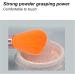 Eyeshadow Brush Cosmetic Brush Fit Skin Friendly Soft Hair Accurate Coloring Washable Reusable for Women Lady for Home Travel for Dating Party(orange) - Buy Online on GoSupps.com