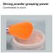 Soft Hair Eyeshadow Loose Powder Makeup Brush Set for Beginners | Orange Cosmetic Tools - Buy Now - Buy Online on GoSupps.com