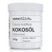 Coconut oil cold -pressed 100g - pure care for skin and hair - without additives - in a re -lockable screw cap.