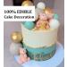 jncakes 3 Teddy Bears set cake topper 100% EDIBLE personalised name - Buy Online on GoSupps.com