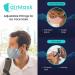 airDefender Reusable Protective Face Masks - 2 Pack Adult, Breathable 3 Layer with Nose Wire & Filter Pocket - Washable Face Mask for Men and Women (Jet Black) - Buy Online on GoSupps.com