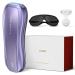Ulike Air 10 IPL hair removal device with an integrated skin sensor for pain-free and long-lasting results hair removal laser 4 attachments for body and face hair removal at home purple
