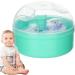Houppette poudre pour tout-petits applicateur de poudre et r cipient tui souple avec houppette pour poudre libre poudre couches et fond de teint id al pour les soins de b b et les soins de 1 g (Lot de 1) - Buy Online on GoSupps.com