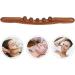 Lurrose 36cm Wood Massage Stick | Trigger Point Massage Roller for Muscle Release | Manual Back Massager & Hand Roller - Buy Online on GoSupps.com