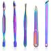 PSGS 1 Set Manicure Nail Kits Stainless Steel Clippers Cutter Pliers Sanding File Acne Needle Toenail Grooming Sets (Color : 15pcs Pink) - Buy Online on GoSupps.com
