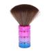 Neck Dusting Brush Hairdressing Neck Dusting Brush Soft Nylon Bristle Electroplating Ergonomic Barber Hair Cutting Neck Hair Brush for Salon Hairdressers
