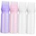 Gatuida 4pi ces Flacons Applicateurs Avec Peigne Pour Teinture Et Soins Capillaires R utilisables Et Faciles Presser Pour Coloration D coloration Et Soin Des Cheveux Utilisation Domici