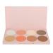 Buy 4-in-1 Blush Palette | 8 Colors Matte & Pearlescent Makeup - Long Lasting Face Highlighter & Eyeshadow - Buy Online on GoSupps.com