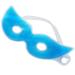 TRIXES Relaxing Gel Eye Mask with Holes - Cool and Hot Headache Tension Relief - Soothing for Puffy Eyes