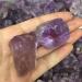 Natural Crystal 2pcs Big Size Brazil Natural Rough Amethyst Quartz Specimen raw Rock Gemstone Crystal Stones DIY Jewelry Home Goods - Buy Online on GoSupps.com